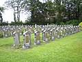 Cimetière militaire belge d'Oeren.