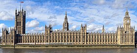 Palace of Westminster, the meeting place of the members.