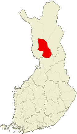 Location of Sub-region Rovaniemi