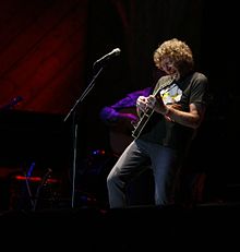 Sam Bush performs in June 2012.