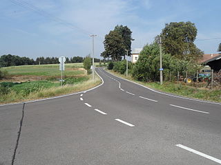 Silnice II/340 u Drhotína