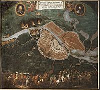 «Облога Новгорода 1611 року», Юхан Хаммер, 1689 рік