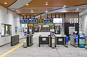 あいの風とやま鉄道線・JR高山線改札口