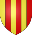 Escut de Faucigny, palat d'or i de gules