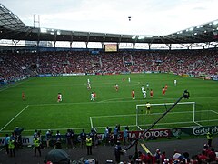 Vue intérieure du Stade de Genève