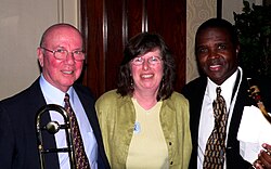 George Masso (left) and Ricky Woodard