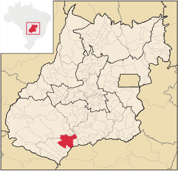 Quirinópolis – Mappa