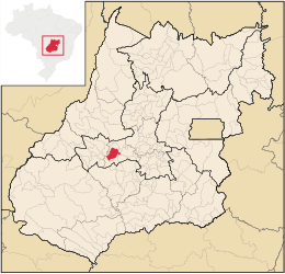 São Luís de Montes Belos – Mappa