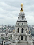 Top of north-west tower, St Paul's Cathedral