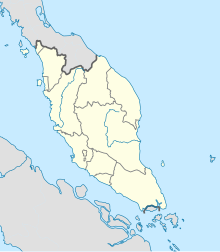 PEN /WMKP is located in Peninsular Malaysia