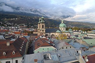 Blick auf den Innsbrucker Dom