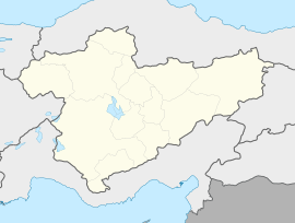 Derinkuyu is located in Turkey Central Anatolia