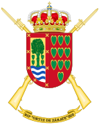 Escudo de la Tercera Tercera Bandera de Infantería Protegida "Ortiz de Zárate" (BIP-III)
