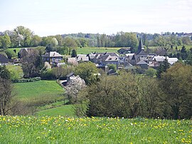 A general view of Condat-sur-Ganaveix