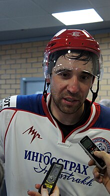 Danis Zaripov při rozhovoru (2010)