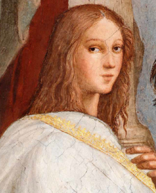 Hipatija Rafaēla freskā