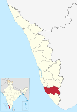 India Kerala Kollam district.svg