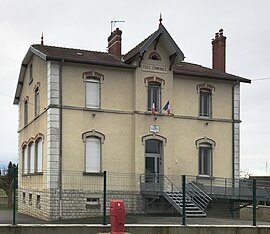 The town hall in Belmont