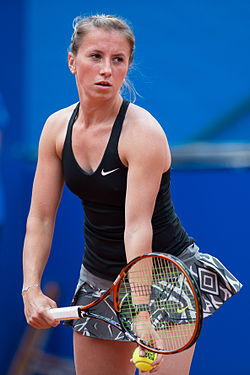 Annika Becková na norimberském turnaji 2014