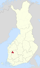 Lage von Parkano in Finnland
