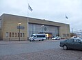 Turku Central railway station with parking places