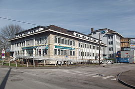 Siège du Crédit Agricole de Haute-Saône à Vesoul.