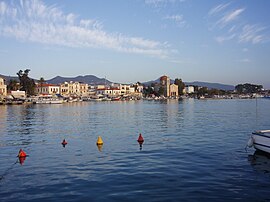 View of Aegina's seafront