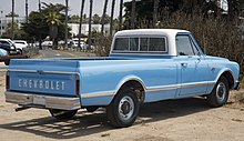 1967 Chevrolet C10 Custom; rear view