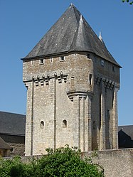 The keep of the eleventh century castle, in Migné-Auxances