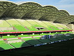 Westtribüne des AAMI Park