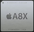 An illustration of the Apple A8X system-on-a-chip.