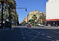 Avinguda de Peris i Valero a l'altura de Regne de València.