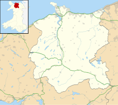 Pentrefoelas is located in Conwy