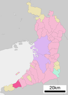阪南市位置図