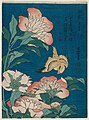 Hokusai, Peonie e canarino (1894)