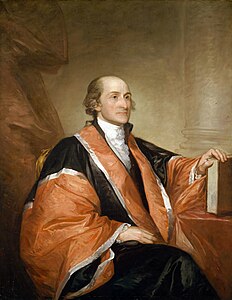 John Jay, by Gilbert Stuart