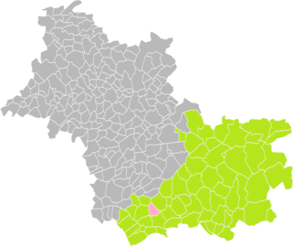 Méhers dans l'arrondissement de Romorantin-Lanthenay en 2016.