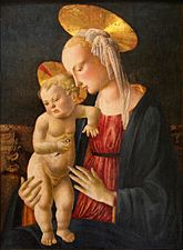 Maître de San Miniato[2], Vierge à l'Enfant au chardonneret (2e moitié du XVe siècle).