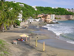 Spiaggia Santiago a Manzanillo