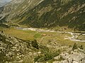 Stauwehr bei der Alpenrosenhütte