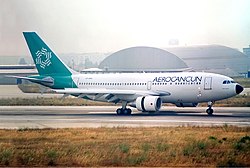 Airbus A310-300 von Aerocancun in Lissabon