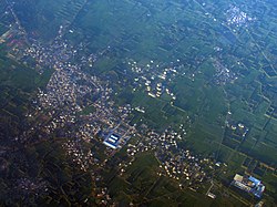 Aerial view of Bilaspur, Haryana