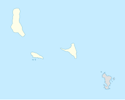 Carte des aéroports des Comores