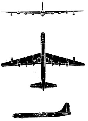 B-36F三視圖