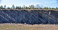 Southwest wall of Solite Quarry Pit B