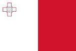 Vlag van Repubblika ta' Malta / Republic of Malta