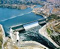 Image 55The Grand Coulee Dam was the largest dam in the world at the time of its construction (from History of Washington (state))