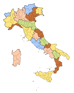 Peta Itali