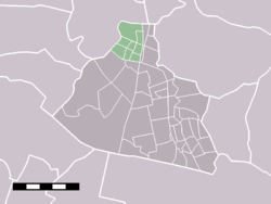 The statistical district of Krommenie in the municipality of Zaanstad.