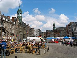 náměstí Grand-Place v Monsu